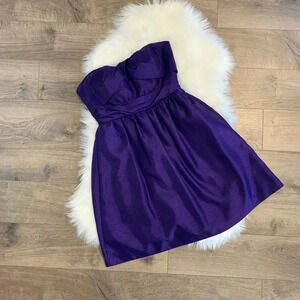 Jenny Yoo Strapless Gown With Pockets